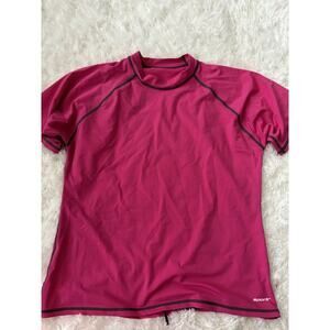 Sporti Adult Sz. XXL Pink Short Sleeved Rashguard. Great Top